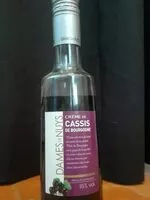 Mängden socker i Crème de cassis de Bourgogne