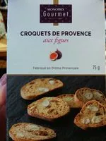 Mängden socker i Croquets de Provence aux figues