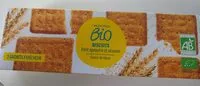 Mängden socker i Biscuits petit épeautre et sésame