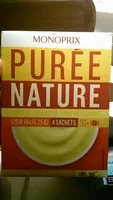Mängden socker i Purée nature
