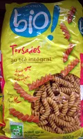 Mängden socker i Torsades au blé intégral Bio