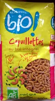 Mängden socker i Coquillettes au blé intégral Bio