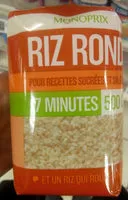 Mängden socker i Riz rond