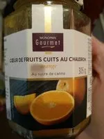 Mängden socker i Cœur de Fruits Cuits au Chaudron - Orange