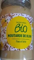 Mängden socker i Moutarde de Dijon Bio