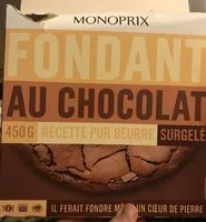 Mängden socker i Fondant au Chocolat