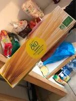 Mängden socker i Spaghetti a la semoule de ble dur