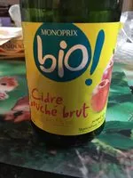 Mängden socker i Cidre bouché brut