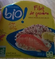 Mängden socker i Filet de Saumon sauce Aneth et Duo de Riz