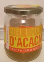 Mängden socker i Miel liquide d'acacia