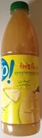 Mängden socker i 100% Pur Jus Pamplemousse Blanc
