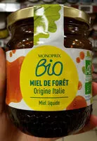 Mängden socker i Miel de Forêt Bio