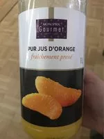 Mängden socker i Pur jus d'orange fraichement pressé