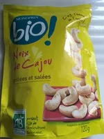 Mängden socker i Noix de cajou