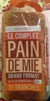 Mängden socker i Pain de mie complet grand format