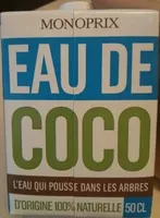 Mängden socker i Eau de Coco