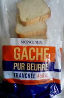 Mängden socker i Gâche tranchée