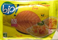 Mängden socker i Saumon Atlantique fumé Bio