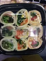 Mängden socker i Trio de mini saumon poulet mozza