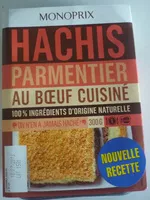 Mängden socker i Hachis parmentier au bœuf cuisiné