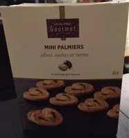 Mängden socker i Mini Palmiers olives noires et vertes
