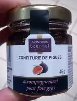 Mängden socker i Gourmet - Confiture de figues