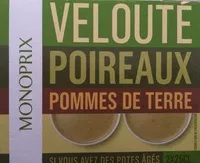 Mängden socker i Velouté poireaux pommes de terre