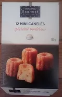 Mängden socker i 12 mini canelés