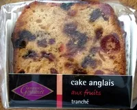 Mängden socker i Cake anglais aux fruits tranché