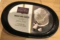 Mängden socker i Sorbet plein fruit à la noix de coco râpée