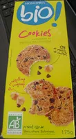 Mängden socker i Cookies pépites de chocolat et noisettes