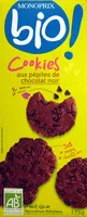 Mängden socker i Cookies aux pépites de chocolat noir