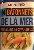 Mängden socker i Bâtonnets de crabe