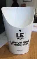 Mängden socker i Wrap Saumon Fumé Concombre