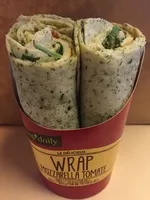 Mängden socker i Wrap Mozzarella Tomate