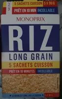 Mängden socker i Riz long grain