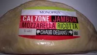 Mängden socker i Calzone Jambon Mozzarella Ricotta