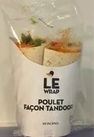 Mängden socker i Wrap Poulet façon Tandoori
