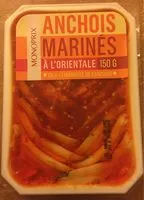 Mängden socker i Anchois marinés à l’orientale