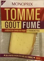 Mängden socker i Tomme goût fumé