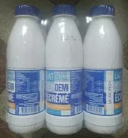 Mängden socker i Lait demi-écrémé