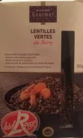 Mängden socker i Lentilles vertes du Berry
