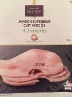 Mängden socker i Jambon supérieur cuit avec os