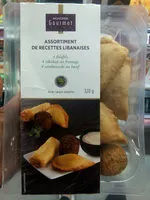 Mängden socker i Assortiment de recettes libanaises avec sauce sésame