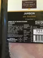 Mängden socker i Jambon cuit supérieur, découenné et dégraissé, Viande de Porc Français