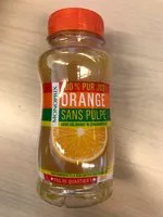 Mängden socker i 100% Pur Jus Orange