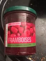 Mängden socker i Confiture extra framboises