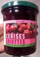 Mängden socker i Confiture de cerise griotte