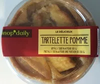 Mängden socker i Tartelette Pomme