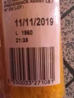 Mängden socker i Spaghetti à base de maïs et riz sans gluten